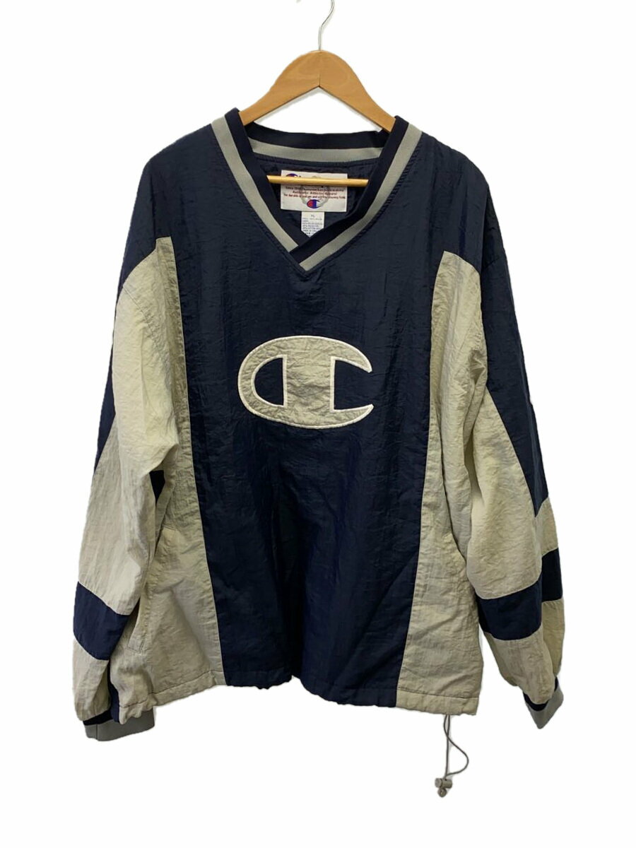【中古】Champion◆ブルゾン/XL/ナイロン【メンズウェア】