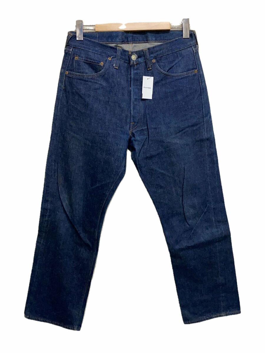 【中古】Levi’s◆66前期/刻印6/濃紺/色残りGood//ボトム/--/デニム/IDG【メンズウェア】