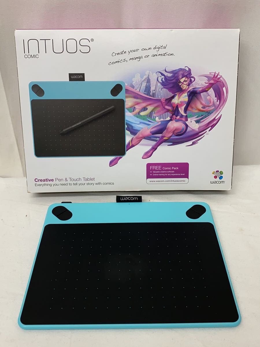 【中古】WACOM◆Intuos Comicペン＆タッチタブレット CTH-490パソコン周辺機器//【パソコン】