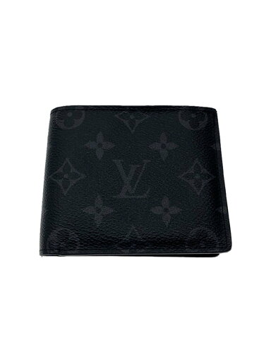 【中古】LOUIS VUITTON◆ポルト・フォイユ・マルコNM_モノグラム・エクリプス_BLK/PVC/BLK/メンズ【服飾雑貨他】 【中古】LOUIS VUITTON◆ポルト・フォイユ・マルコNM_モノグラム・エクリプス_BLK/PVC/BLK/メンズ【服飾雑貨他】
