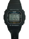 【中古】CASIO◆クォーツ腕時計・G-SHOCK/デジタル/BLK【服飾雑貨他】