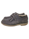 【中古】Rockport◆シューズ/24.5cm/GRY/スウェード/503002【シューズ】
