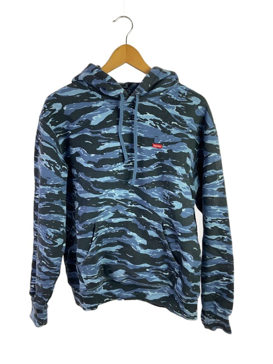 Supreme◆24AW/Small Box Sweatshirt Blue Camo/S/コットン/BLU/カモフラ