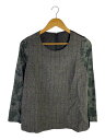 【中古】tricot COMME des GARCONS◆トップス/M/ウール/BLK/総柄/TN-B018/AD2014【レディースウェア】(4)