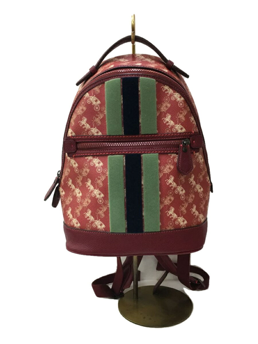 【中古】COACH◆リュック/--/マルチカラー【バッグ】