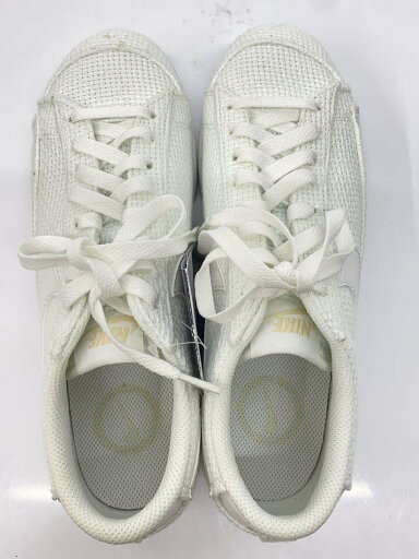 【中古】NIKE◆BLAZER LOW PLATFORM_ブレーザー LOW プラットフォーム/25cm/WHT【シューズ】