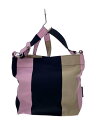【中古】marimekko◆ショルダーバッグ/--/マルチカラー/ストライプ【バッグ】(4)