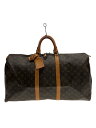 【中古】LOUIS VUITTON◆サック・スプール55_モノグラム・キャンバス_BRW/PVC/BRW/総柄【バッグ】