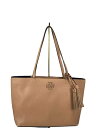 【中古】TORY BURCH◆トートバッグ/--/BEG【バッグ】