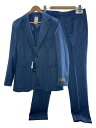 【中古】Janeco stellazione//セットアップ/AB6/ポリエステル/NVY/ストライプ/JS9-500-3【メンズウェア】