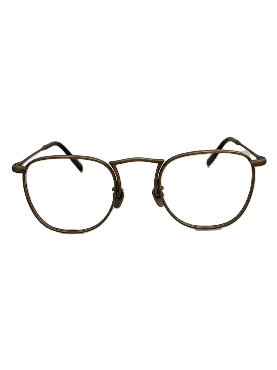 【中古】Oliver Goldsmith◆メガネ/OG×Oliver Goldsmith/Door/ドアー/--/BRW/CLR/メンズ【服飾雑貨他】