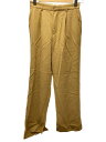 【中古】TODAYFUL◆GeorgetteSlitPants/ボトム/36/ポリエステル/CML/12020718【レディースウェア】