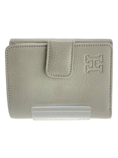 【中古】HIROFU◆2つ折り財布/レザー/GRY/無地/レディース【服飾雑貨他】 【中古】HIROFU◆2つ折り財布/レザー/GRY/無地/レディース【服飾雑貨他】