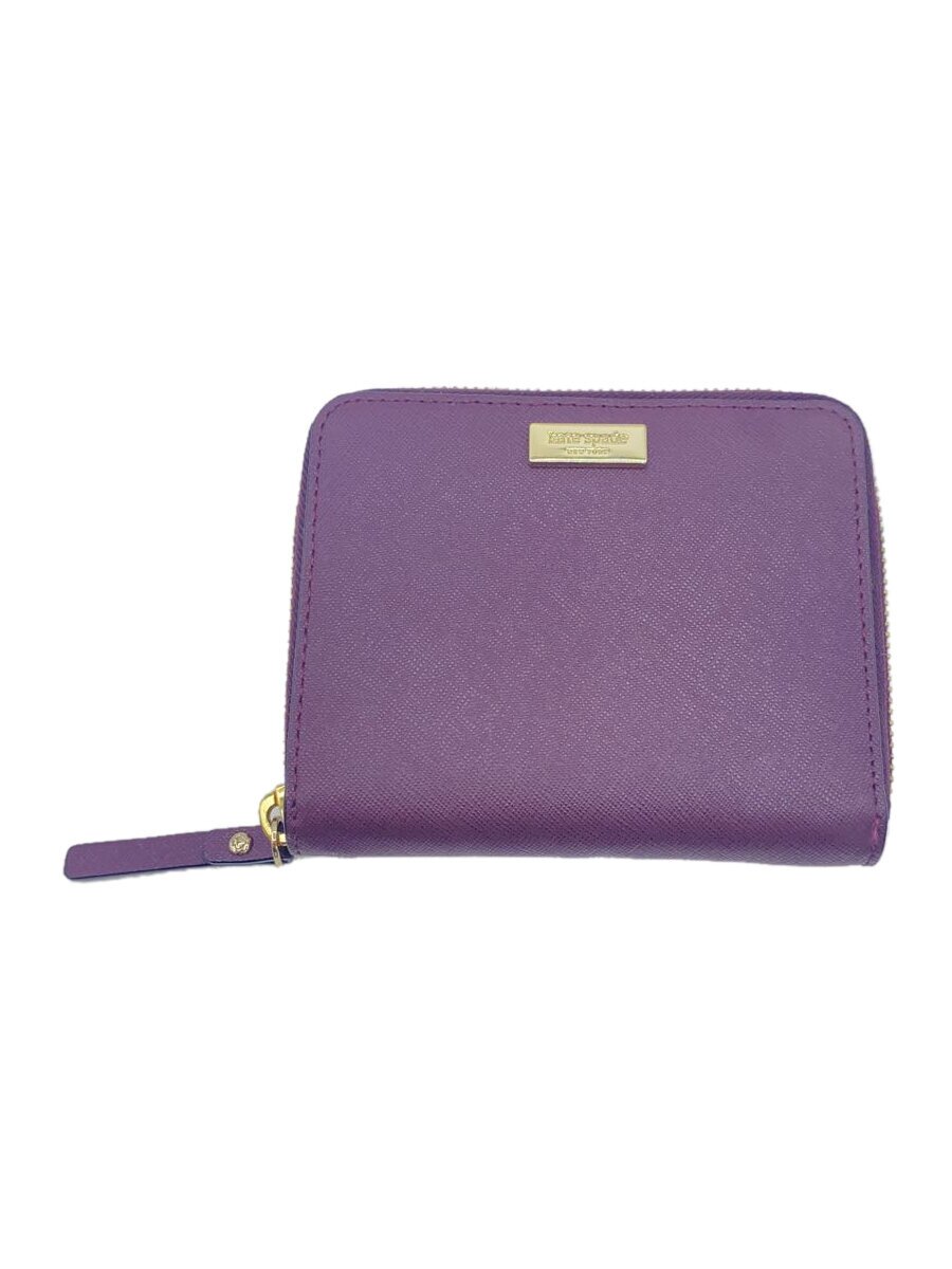 【中古】kate spade new york◆財布/--/BRD/無地/レディース【服飾雑貨他】