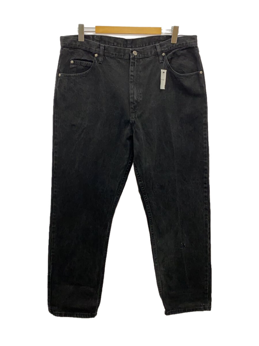 【中古】WRANGLER◆ボトム/40/デニム/BLK/無地/後染め/L32/00s【メンズウェア】