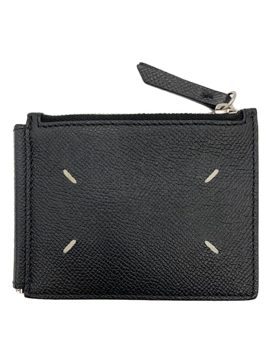 Clothing Accessories (Caps, Ties, Belts) - 【中古】Maison Margiela◆2つ折り財布/レザー/BLK/無地/メンズ/SA1UI0018【服飾雑貨他】