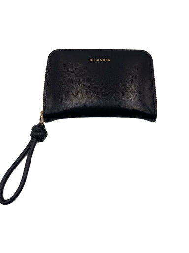 【中古】JIL SANDER◆ZIP AROUND WALLET SM/コインケース/レザー/BLK/メンズ【服飾雑貨他】 【中古】JIL SANDER◆ZIP AROUND WALLET SM/コインケース/レザー/BLK/メンズ【服飾雑貨他】