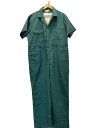 【中古】Montgomery Ward◆60〜70s/SCOVILL/茶タグ/つなぎ/オールインワン/44/コットン/GRN//【メンズウェア】
