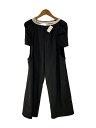 【中古】SLY◆SIDE HOLE RELAX TROUSERS/1/ポリエステル/BLK/無地/030HSM31-1461【レディースウェア】