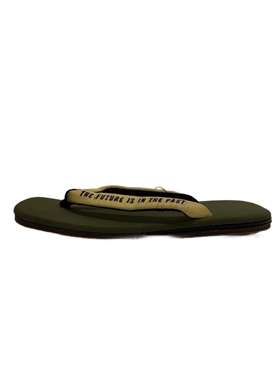【中古】HUMAN MADE◆23SS/PAPER SANDALS/サンダル/--/KHK/キャンバス【シューズ】
