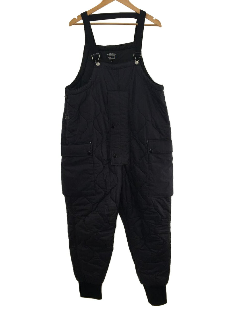 【中古】Nigel Cabourn◆オーバーオール/M/コットン/GRY/Quilted Naval Dungarees【メンズウェア】