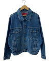 【中古】WRANGLER◆90s/デニムジャケット/トラッカー/Gジャン/XL/IDG【メンズウェア】(4)