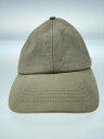 【中古】BOTTEGA VENETA◆スウェードキャップ/S/牛革/BEG/無地/メンズ//【服飾雑貨他】