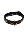 【中古】LOUIS VUITTON◆ブラスレ・ブルーミング_モノグラム/PVC/ブラウン/レディース【服飾雑貨他】