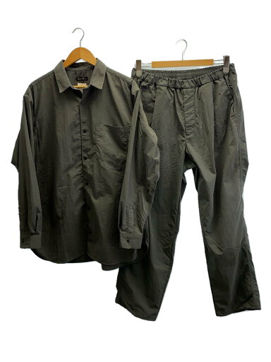 【中古】EKAL◆セットアップ/L/ナイロン/GRY/無地/FE46-13S010【メンズウェア】 【中古】EKAL◆セットアップ/L/ナイロン/GRY/無地/FE46-13S010【メンズウェア】