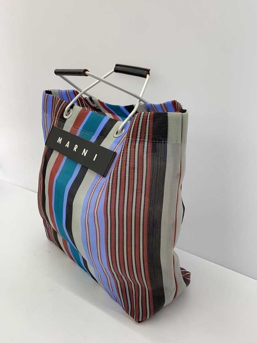 2nd STREET 楽天市場店の【中古】MARNI◆MARNI MARKET STRIPE BAG/ハンドバッグ/--/マルチカラー/ストライプ//【バッグ】｜アングル2