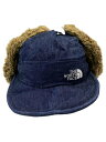 【中古】THE NORTH FACE◆ノベルティフロンティアキャップ/デニム/インディゴ/レディース/NN41709//【服飾雑貨他】