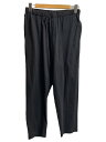 【中古】Y’s for living◆Cotton Slim gusset pants/1/BLK/VA-P12-036【メンズウェア】