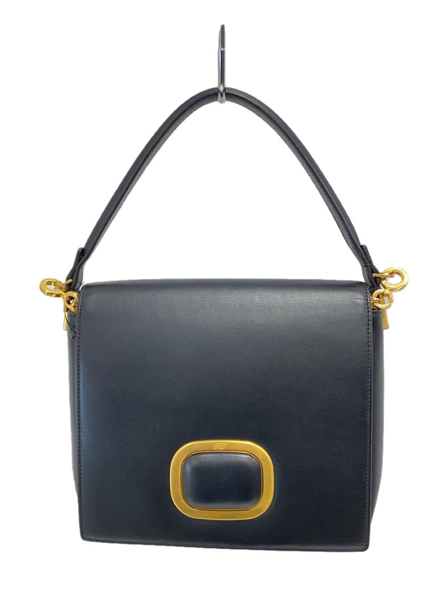 Rakuten - 【中古】Roger Vivier◆ショルダーバッグ/レザー/BLK/無地【バッグ】