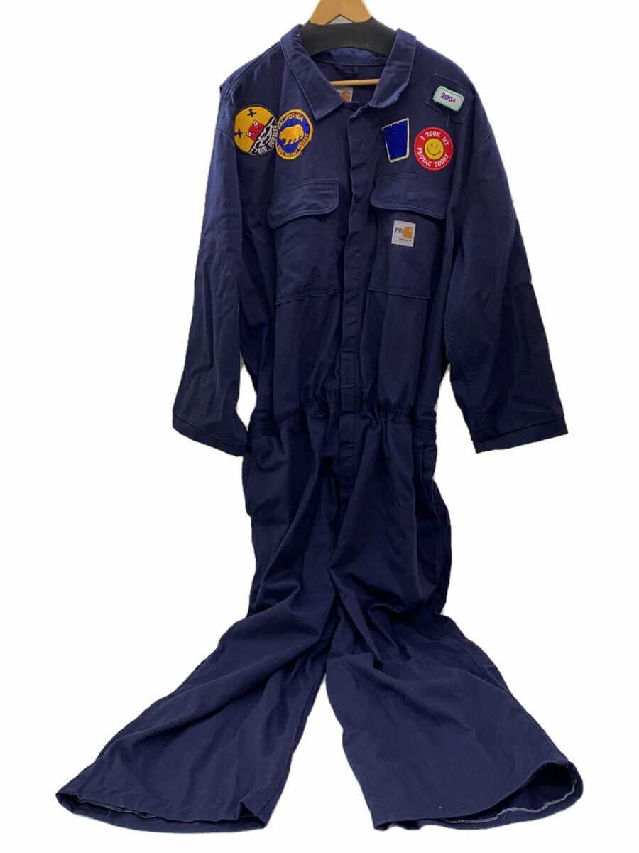 【中古】Carhartt◆Carhartt FR/つなぎ/オールインワン/56/コットン/NVY【メンズウェア】