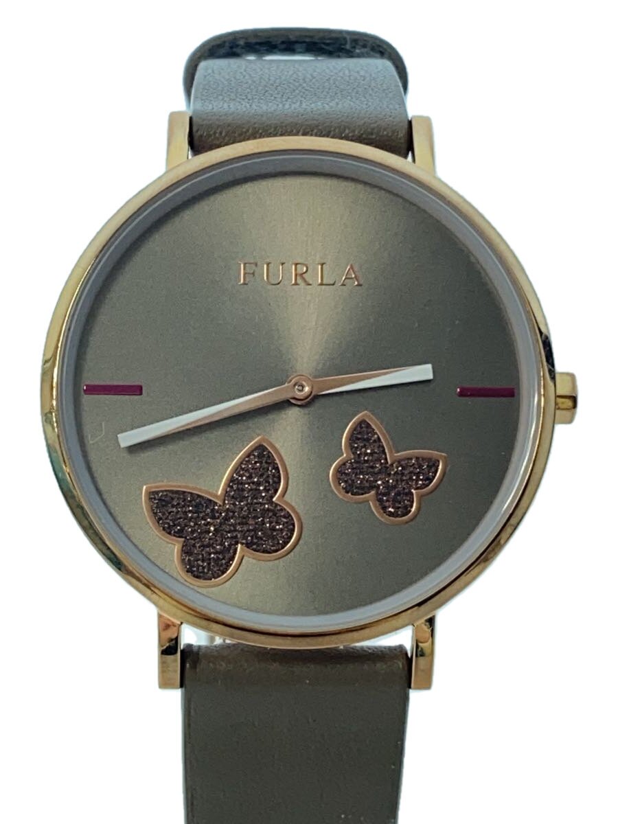 【中古】FURLA◆クォーツ腕時計/アナ