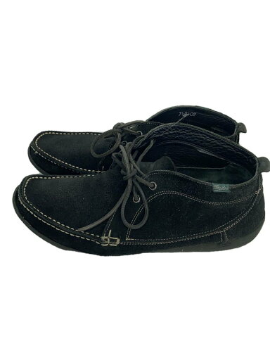 【中古】Paraboot◆チャッカブーツ/UK7.5/BLK/スウェード/0409【シューズ】 【中古】Paraboot◆チャッカブーツ/UK7.5/BLK/スウェード/0409【シューズ】