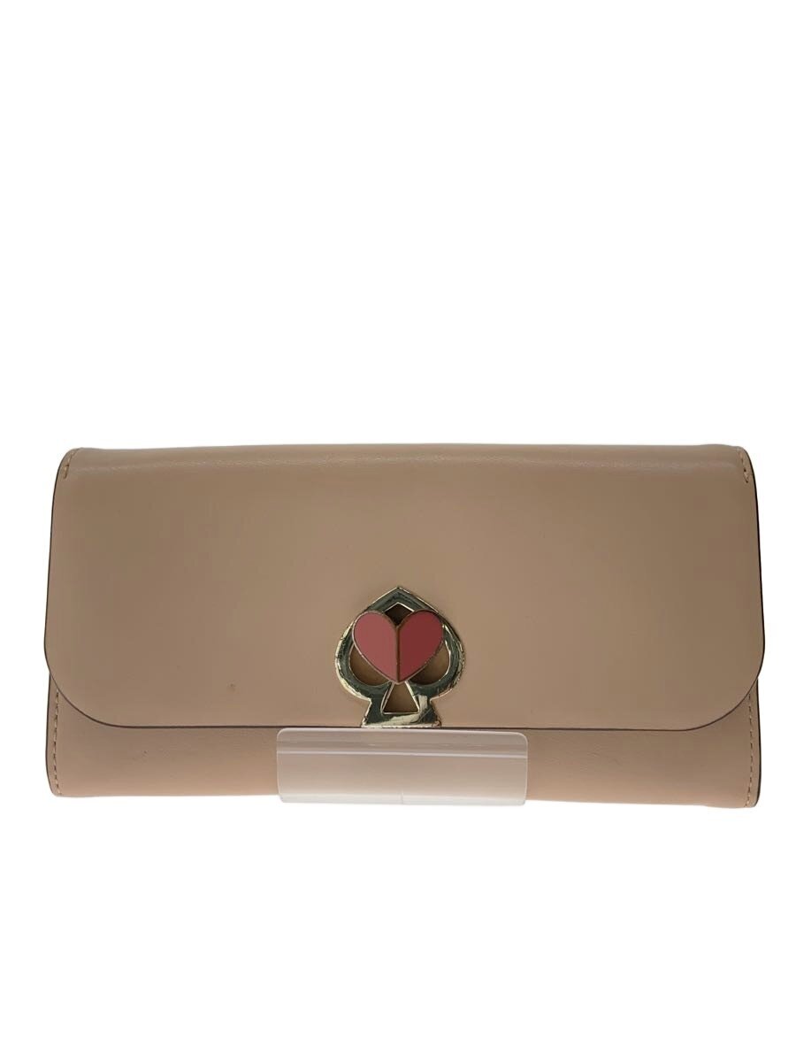【中古】kate spade new york◆長財布/--/PNK/レディース【服飾雑貨他】