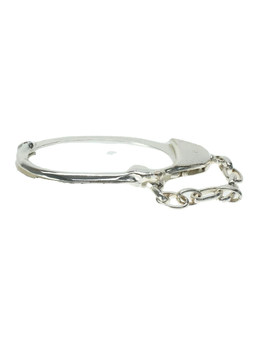 yÁzTAKAHIROMIYASHITA TheSoloist.uXbg/SV925/SLV/21SS/bone shaped handcuffs bracelet -S-yGݑz