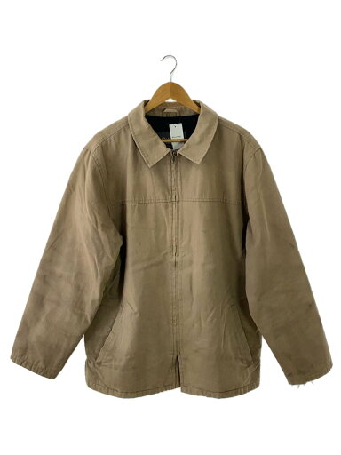 【中古】EDDIE BAUER◆ジャケット/内フリース/L/コットン/BEG【メンズウェア】 【中古】EDDIE BAUER◆ジャケット/内フリース/L/コットン/BEG【メンズウェア】