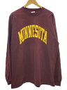 【中古】Champion◆長袖Tシャツ/XL/コットン/BRD/プリント【メンズウェア】