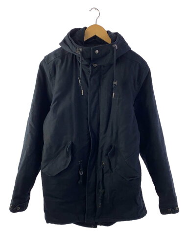 【中古】Carhartt◆CRASH PARKA/裏地キルティング/ジャケット/L/コットン/BLK【メンズウェア】 【中古】Carhartt◆CRASH PARKA/裏地キルティング/ジャケット/L/コットン/BLK【メンズウェア】