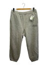 【中古】the ennoy professional◆ザエンノイプロフェッショナル/ボトム/L/コットン/GRY/無地/SS25BRENPT01NTL/25SS【メンズウェア】