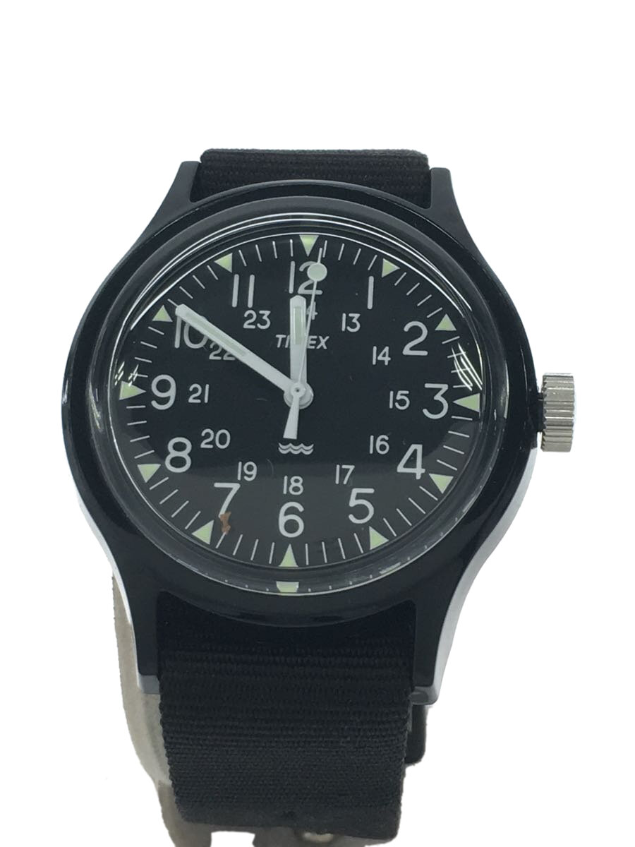 【中古】TIMEX◆クォーツ腕時計/アナ