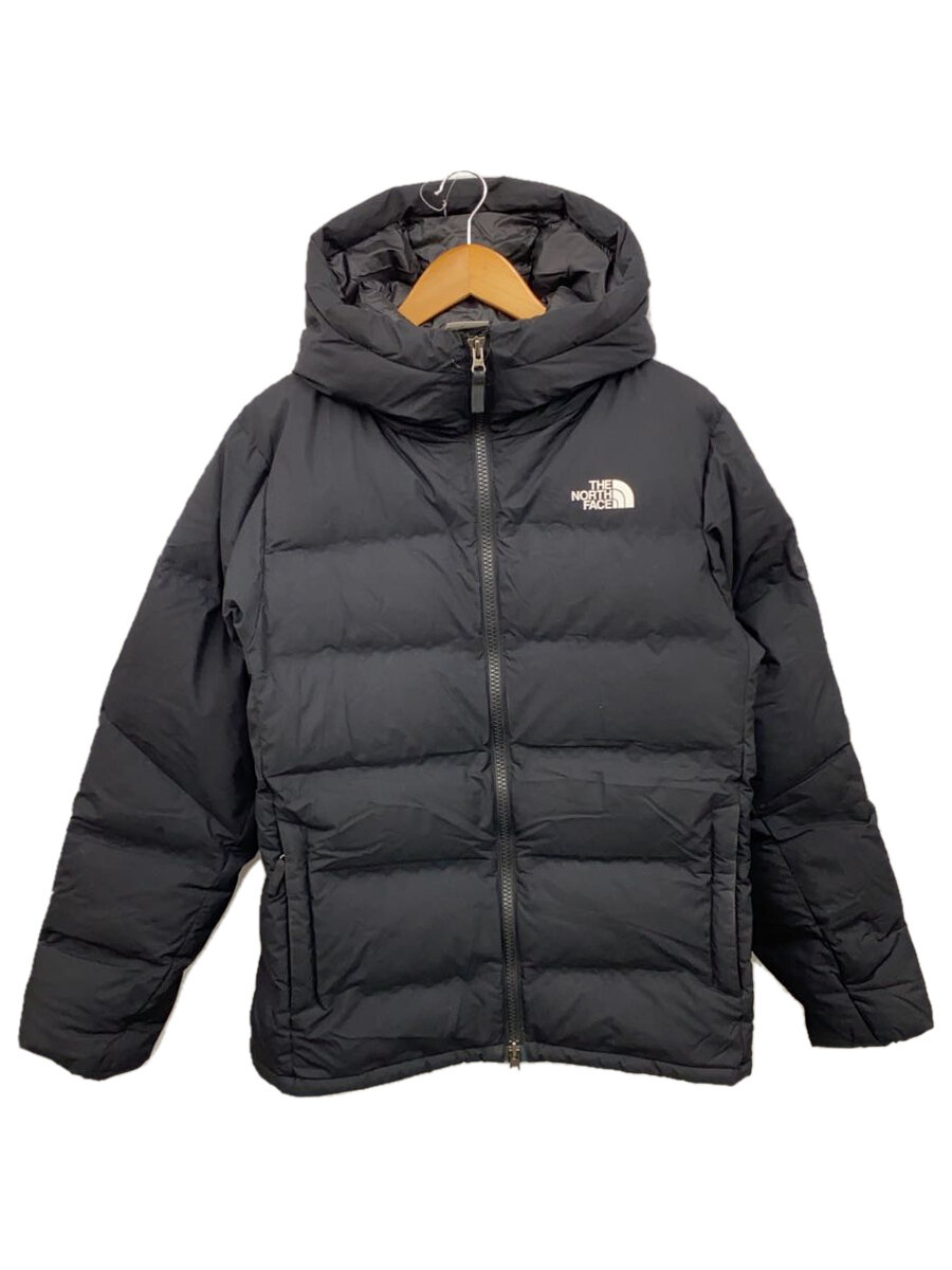【中古】THE NORTH FACE◆BELAYER PARKA_ビレイヤーパーカ/S/ナイロン/BLK【メンズウェア】