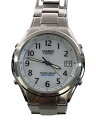 【中古】CASIO◆ソーラー腕時計/アナログ/ステンレス/WHT/SLV/LIW-120DEJ-7A2JF【服飾雑貨他】(2)