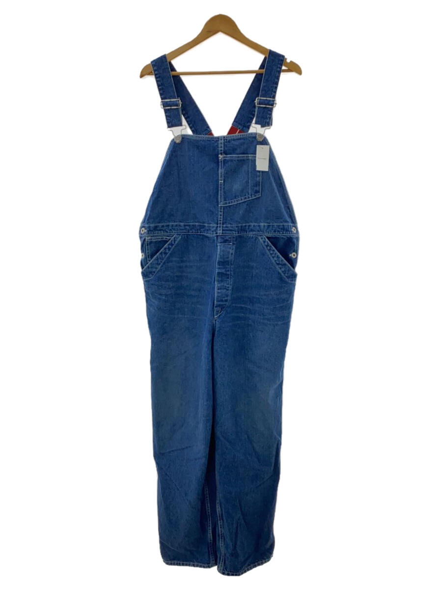 【中古】HUMAN MADE◆オーバーオール/デニム/インディゴ/コットン/【メンズウェア】