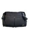 【中古】PORTER◆吉田/ウエストバッグ/--/BLK/ヒートウエストバッグ/ライト動作不良/裏側傷/使用感【バッグ】(4)