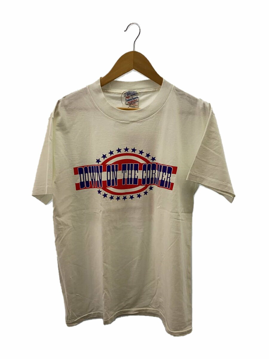【中古】United Sports◆Tシャツ/M/コットン/WHT【メンズウェア】