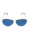 【中古】POLICE◆サングラス/--/メタル/SLV/BLU/メンズ...(4)