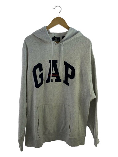 【中古】GAP◆パーカー/L/コットン/GRY【メンズウェア】 【中古】GAP◆パーカー/L/コットン/GRY【メンズウェア】